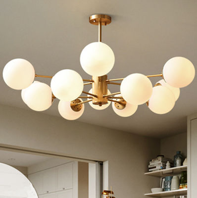 Glass Bubbles molecular chandelier copper living room lamp home restaurant Karrington Chandelier(WH-MI-184)
