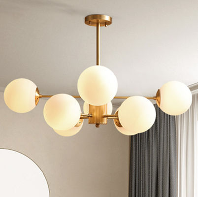 Glass Bubbles molecular chandelier copper living room lamp home restaurant Karrington Chandelier(WH-MI-184)