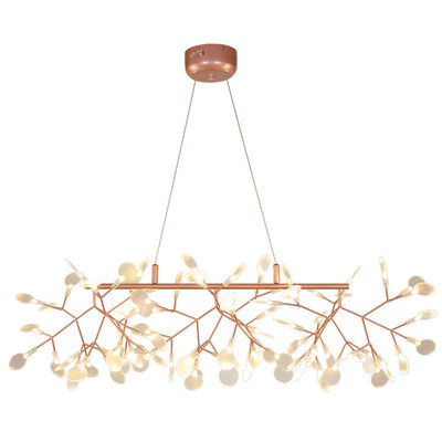 Nordic Hanging Living Room Chandelier Modern Kitchen Firefly rectangular Heracleum chandeliers（WH-MI-185)
