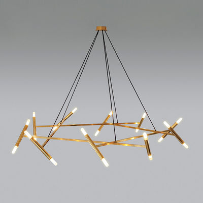 Simple creative light luxury dining room living room chandelier modern Le Diamant Chandelier(WH-MI-191)