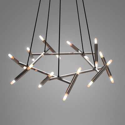 Simple creative light luxury dining room living room chandelier modern Le Diamant Chandelier(WH-MI-191)