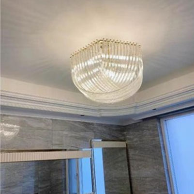 LED Postmodern Gold Silver Chrome Designer Hanging Lamps Murano Chandeliers(WH-MI-193)