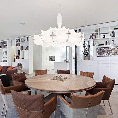 Silk chandelier atmosphere courtyard exhibition hall living room Zeppelin Chandelier（WH-MI-204)