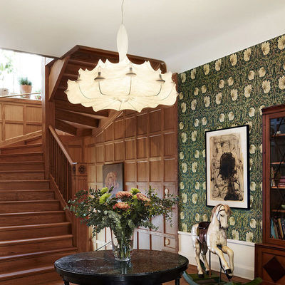 Silk chandelier atmosphere courtyard exhibition hall living room Zeppelin Chandelier（WH-MI-204)