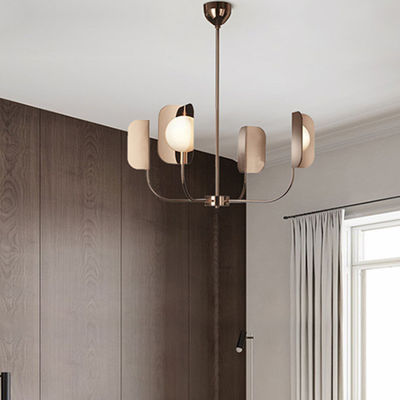 Modern led glass ball nordic light monkey lamp hanglampen lumiere kitchen LEAF Chandelier(WH-MI-206)
