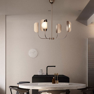 Modern led glass ball nordic light monkey lamp hanglampen lumiere kitchen LEAF Chandelier(WH-MI-206)
