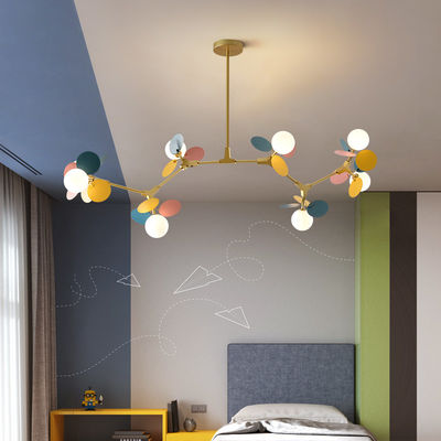 Nordic Chandelier Personality Colorful Cartoon Bedroom Lamp Modern Children's Room Lamp Boy Girl Room Lamp(WH-MI-208)