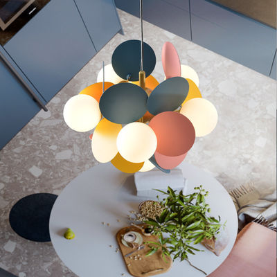 Nordic Chandelier Personality Colorful Cartoon Bedroom Lamp Modern Children's Room Lamp Boy Girl Room Lamp(WH-MI-208)