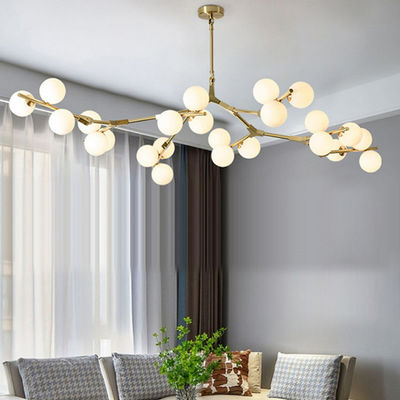 Modern LED Chandelier Glass Balls Ceiling Chandeliers Living Room Kitchen scandinavian chandelier(WH-MI-209)