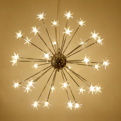 LED Start Chandelier Romantic snowflake Pendant Lamp Nordic Star Chandelier(WH-MI-215)