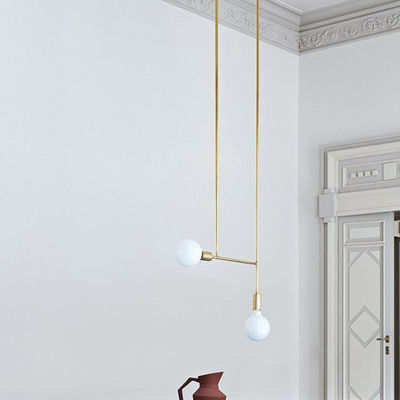Tube Long Chandelier Lighting Kitchen Bar Dining room minimalist chandelier(WH-MI-217)