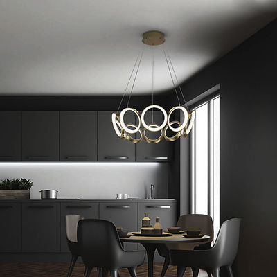 Oros LED Chandelier luxury design chandelier rings living room decoration led ceiling chandelier(WH-MI-219)