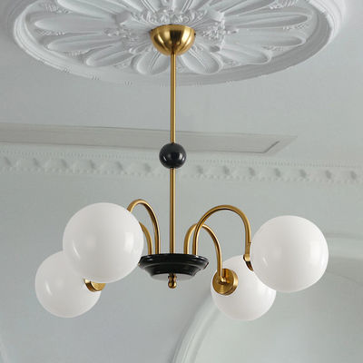 Modern chrome chandelier Living Room Lighting Nordic glass chandelier(WH-MI-222)