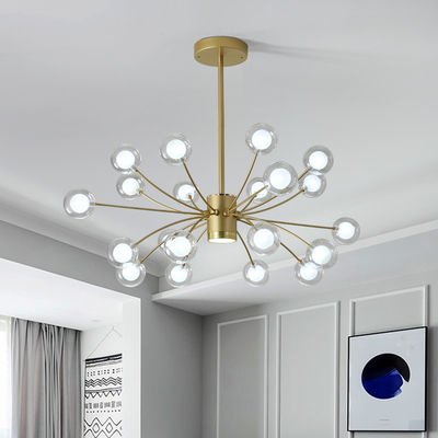 LED Glass Bubble Chandelier Round Ball Glass Star Chandelier indoor home Italian Design lamp（WH-MI-223)