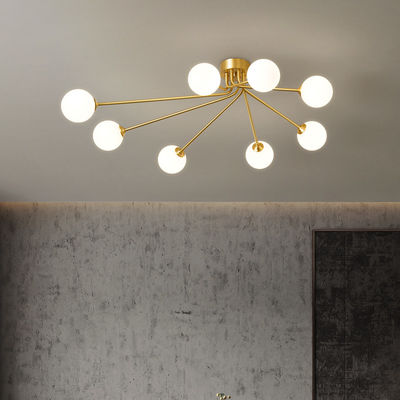 Minimalist chandelier Nordic decor Surface Mounted lamp gold chandelier(WH-MI-228)