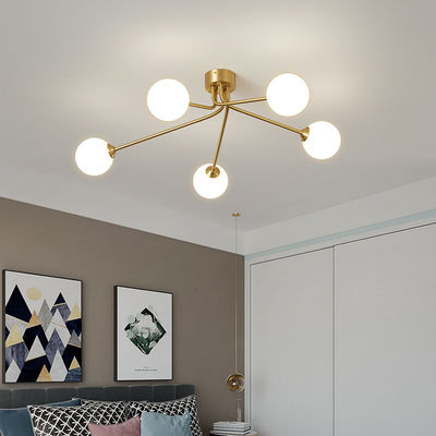 Minimalist chandelier Nordic decor Surface Mounted lamp gold chandelier(WH-MI-228)