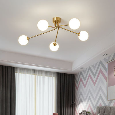 Minimalist chandelier Nordic decor Surface Mounted lamp gold chandelier(WH-MI-228)