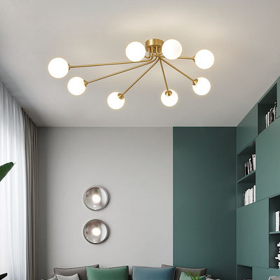 Minimalist chandelier Nordic decor Surface Mounted lamp gold chandelier(WH-MI-228)