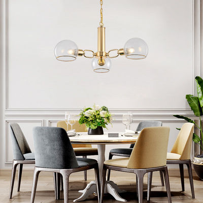 Modern Scandinavian chandelier Kitchen Glass ball nordic chandelier(WH-MI-229)