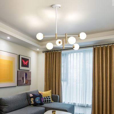 LED Glass Chandelier Lustre home interior lighting Magic Bean Chandelier(WH-MI-230)