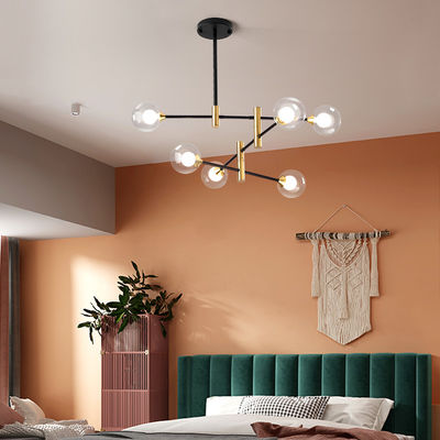 LED Glass Chandelier Lustre home interior lighting Magic Bean Chandelier(WH-MI-230)
