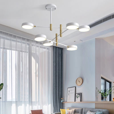 Modern Minimalist chandelier Black White chandeliers for Bedroom(WH-MI-231)