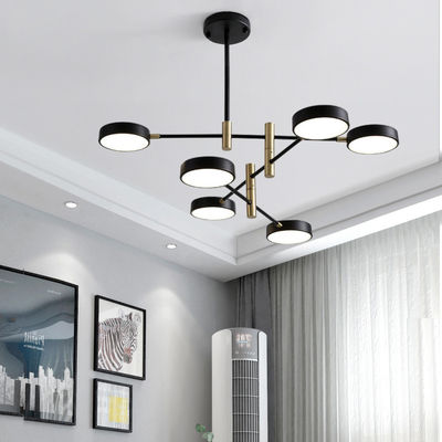 Modern Minimalist chandelier Black White chandeliers for Bedroom(WH-MI-231)