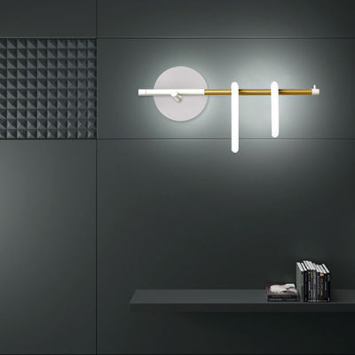 Postmodern LED Magnetic attraction pendant lamp Novelty living room Ring Chandelier(WH-MI-232)