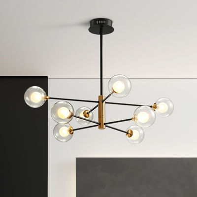 Nordic glass bubble chandelier light led postmodern lamp minimalist sputnik chandelier(WH-MI-234)