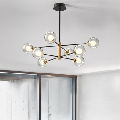 Nordic glass bubble chandelier light led postmodern lamp minimalist sputnik chandelier(WH-MI-234)