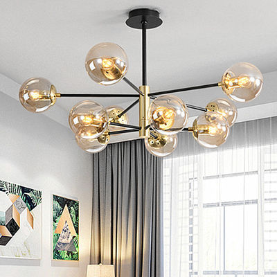Nordic Modern LED Chandelier 5/8/10/12 Lamp E27 Round Ball Light(WH-MI-241)