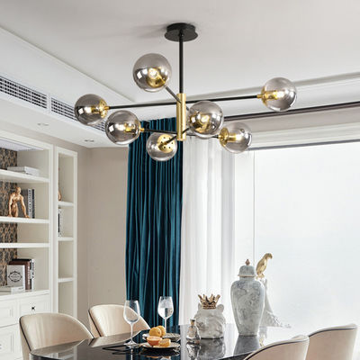 Nordic Modern LED Chandelier 5/8/10/12 Lamp E27 Round Ball Light(WH-MI-241)