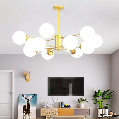 Modern Ball Lights LED Multi-Head Chandelier for Bedroom Dining Living Room romantic chandelier(WH-MI-243)