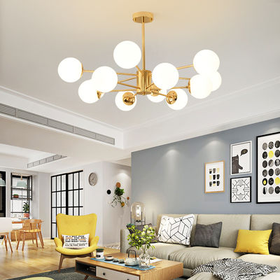 Modern Ball Lights LED Multi-Head Chandelier for Bedroom Dining Living Room romantic chandelier(WH-MI-243)
