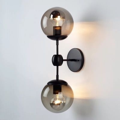Modern LED glass bubble chandelier metal plexiglass lamp Ceiling Decor modo Glass Ball Chandelier(WH-MI-247)