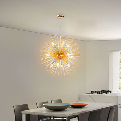 Nordic Artistic LED Aluminum Dandelion Chandelier Hanging Lamps sputnik chandelier(WH-MI-250)