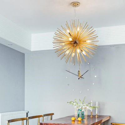 Nordic Artistic LED Aluminum Dandelion Chandelier Hanging Lamps sputnik chandelier(WH-MI-250)