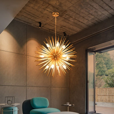 Nordic Artistic LED Aluminum Dandelion Chandelier Hanging Lamps sputnik chandelier(WH-MI-250)