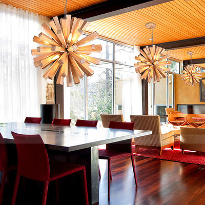 Art Decor Dandelion wooden chandelier Solid Wood Pendant lamp Living Room Dining room tree chandelier(WH-MI-251)