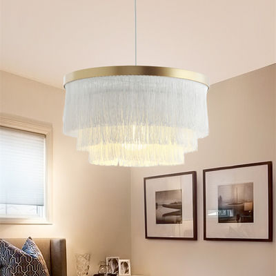 Round Chandelier Lighting Dining room Bar Kitchen fringe lamp suspension light(WH-MI-252)