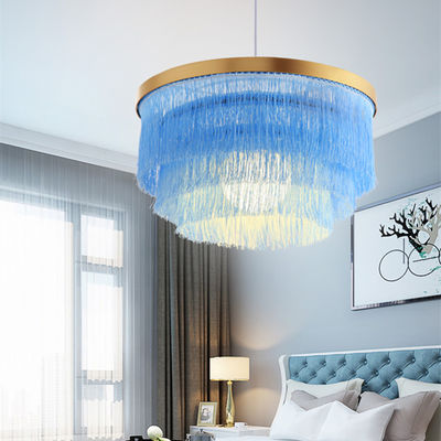 Round Chandelier Lighting Dining room Bar Kitchen fringe lamp suspension light(WH-MI-252)