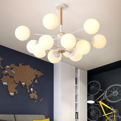 Scandinavian chandelier lighting Nordic wooden chandeliers kids room Light(WH-MI-262)