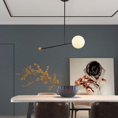Designer Wrought iron chandelier E14 Light Rotatable minimalist chandelier Dining room Art Chandelier(WH-MI-264)