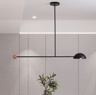 Designer Wrought iron chandelier E14 Light Rotatable minimalist chandelier Dining room Art Chandelier(WH-MI-264)