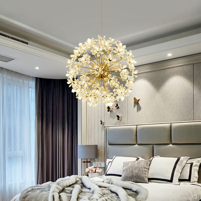 Ring ceiling lamp modern crystal chandeliers decor for home kitchen bedroom living dining Dandelion Chandelier(WH-MI-280