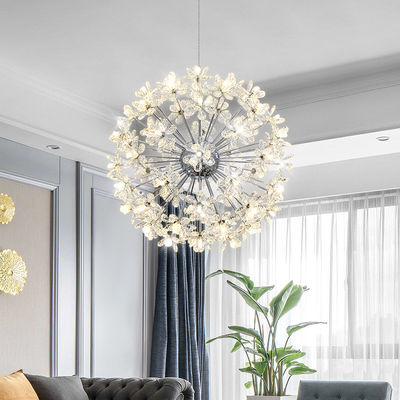 Ring ceiling lamp modern crystal chandeliers decor for home kitchen bedroom living dining Dandelion Chandelier(WH-MI-280