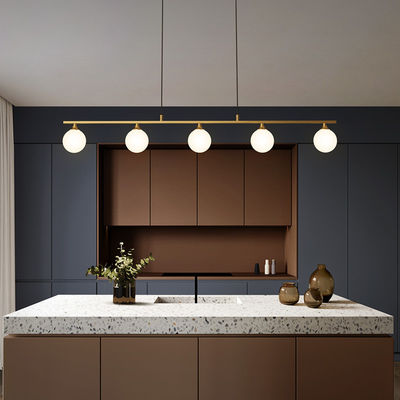 LED black pendant light Vintage glass ball lamp Horizontal Type Pendant Lamp(WH-MI-282)