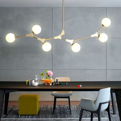 Postmodern tree branch chandelier Dining room Kitchen lustre led suspension lamp(WH-MI-254)