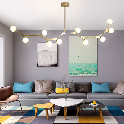 Postmodern tree branch chandelier Dining room Kitchen lustre led suspension lamp(WH-MI-254)