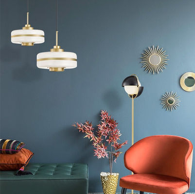 Modern Glass Pendant Lights Nordic Led Kitchen Lamps Living Room Circular  Industrial Home Pendant Lamp(WH-AP-113)